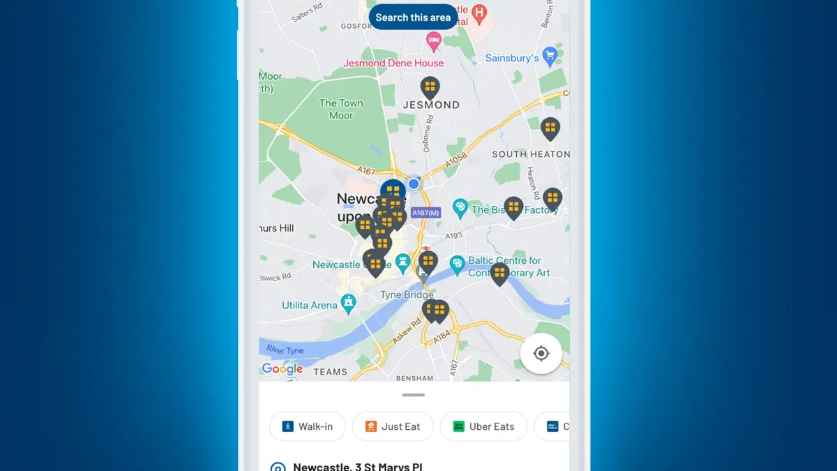 Greggs – bakery in Alfreton town centre